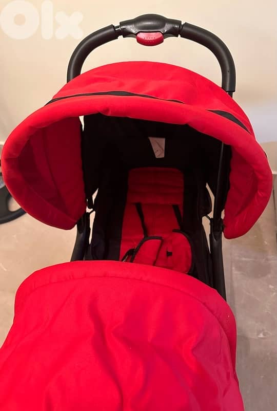 stroller Double seat good condition 5
