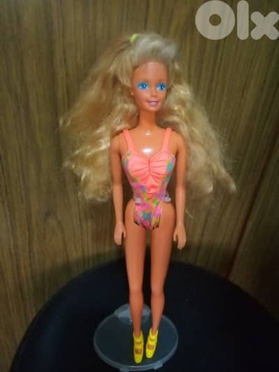 WET 'N WILD Barbie Rare Vintage Mattel89 Great doll, hair 2 colors=38$