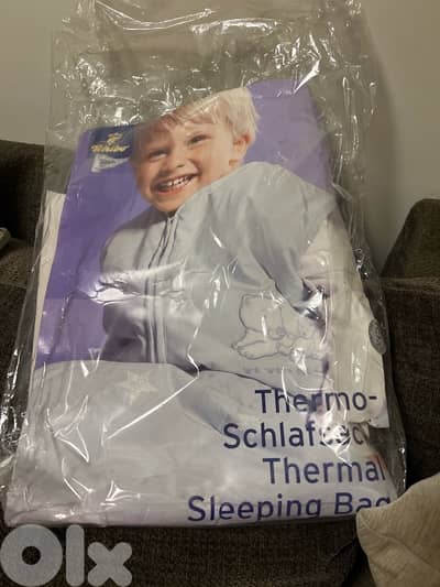 Thermal sleeping bag for boys 80cm to 100cm