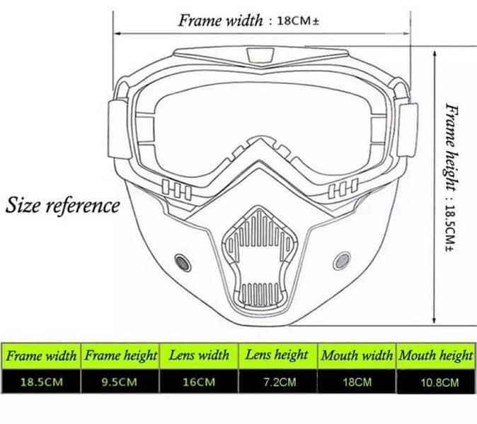 ski mask /goggle wind 2