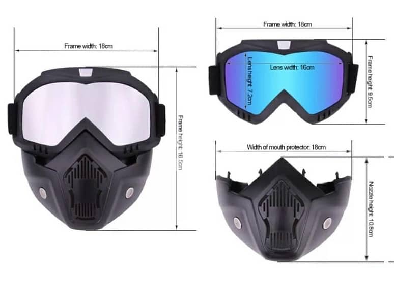 ski mask /goggle wind 3