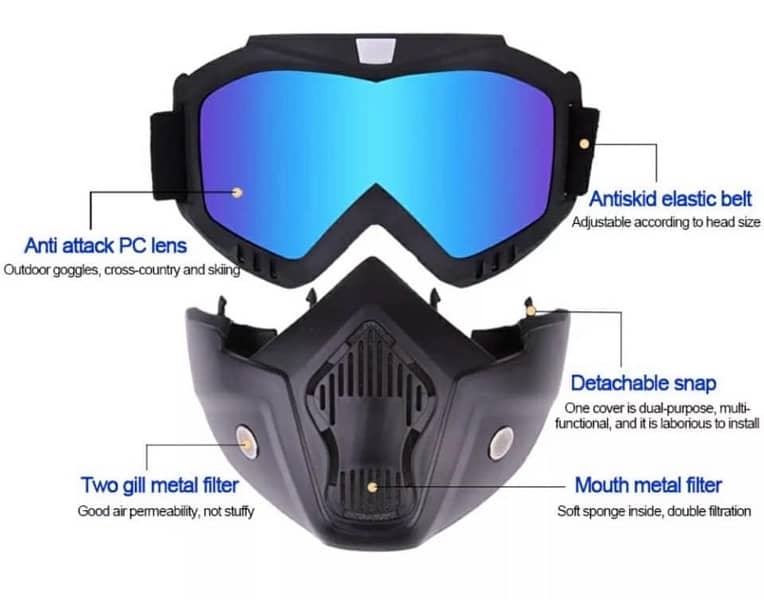 ski mask /goggle wind 4