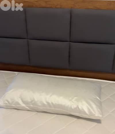 سرير مجوز جديد + فرشة ولحاف ومخدة