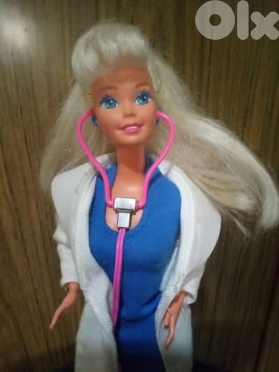 DOCTOR Barbie Mattel 1994 rare vintage Heart Beat mechanism great doll