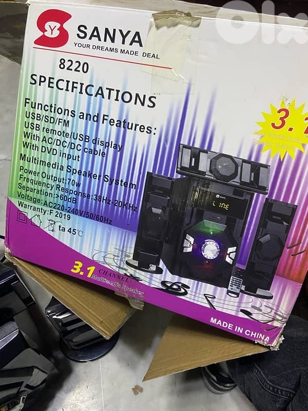 speaker / home theater for 40$ 2