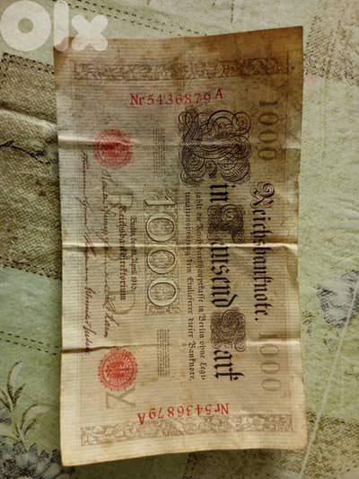german banknote