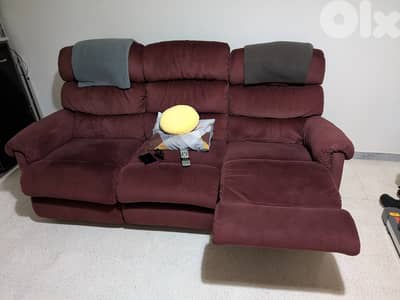Original La-Z-Boy 3-Seater Reclining Sofa -  صوفا ريكلاينر
