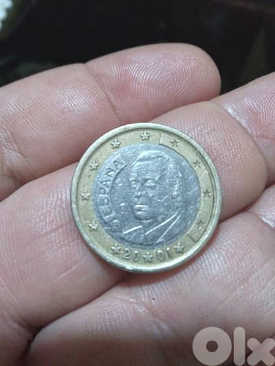 يورو اسباني 2001