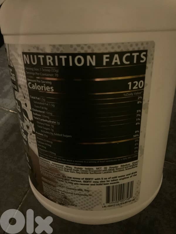 whey protein ISOFIT 70 servings 2