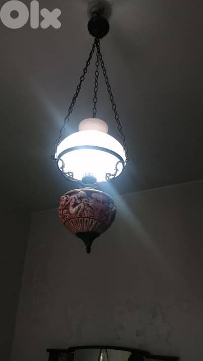 antique chandelier