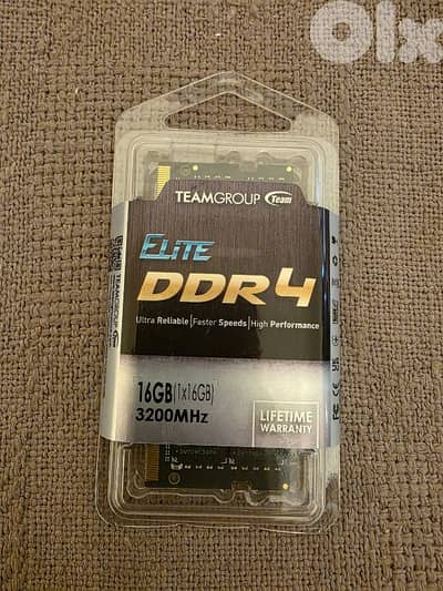 RAM 16 GB LAPTOP DDR4 3200 TEAMGROUP. SEALED