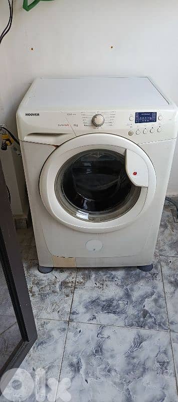 Hoover washing machine 8 kg