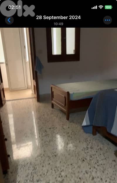 one bed  in a male dorm for rent للرجال سرير  للإيجار