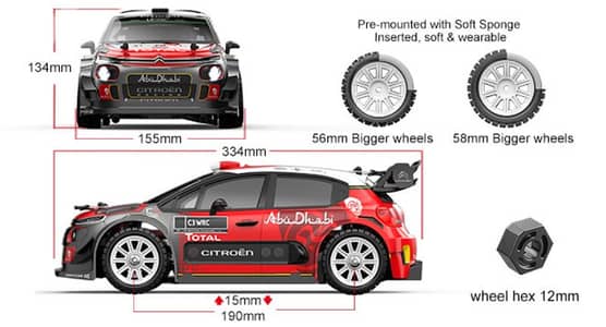 RC 1:14 Drift Car with Gyro
