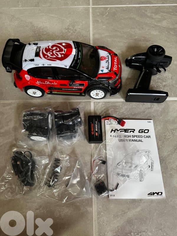 RC 1:14 Drift Car with Gyro 3