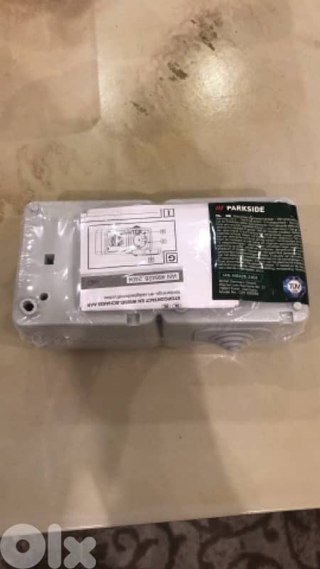 Parkside outdoor power socket and switch 3