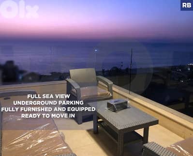 parking, sea view,fully furnished, nahr ibrahim REF#RB131265