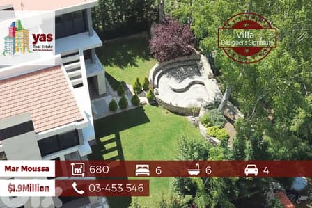 Mar Moussa 680m2 Villa | 500m2 Gardens |Private Street | Upgraded | TY