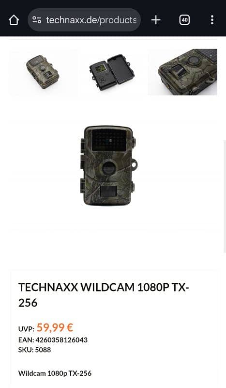Technaxx Night vision 1080p TX-256 Wild cam Security surveillance cam 11