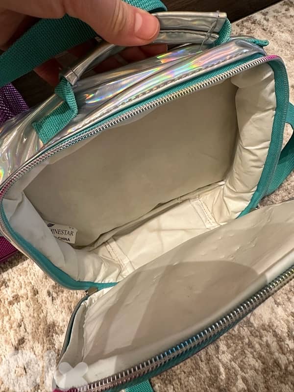 school bag+lunch bag mermaid 1