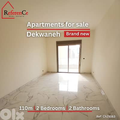 NEW Apartments for sale in Dekwaneh شقق جيدة للبيع في الدكوانة