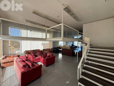 Showroom for rent in Mazrat Yachouh - صالة عرض للإيجار في مزرعة يشوع