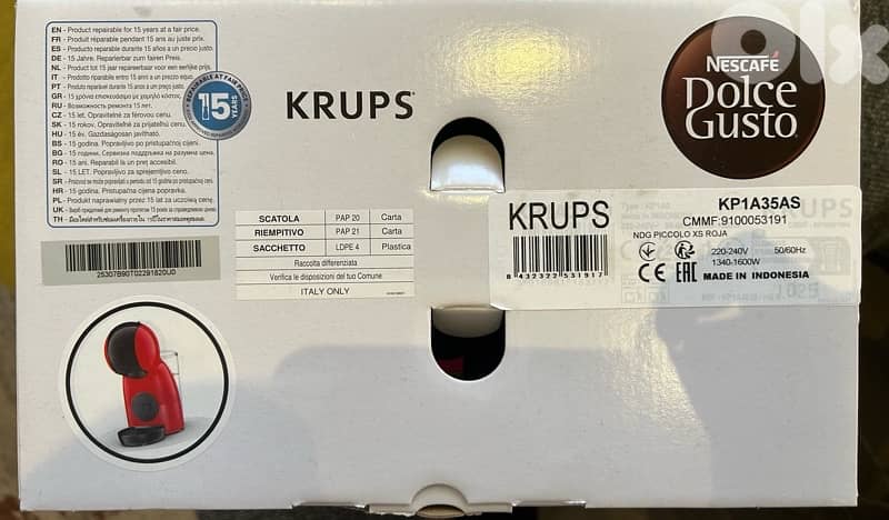 Nescafe Dolce Gusto KRUPS 9