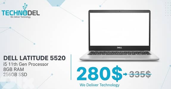 Dell 15.6" Core i5 11th Gen laptop