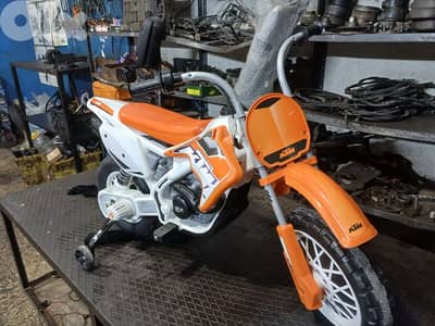 موتو كهربائية مرتبة بحالة ممتازة