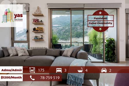 Adma/Admir 175m2 | Gated Community | Rent | Prime Location | IV