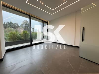 L20154 - Beautiful Office with Greenery View For Rent in Achrafieh
