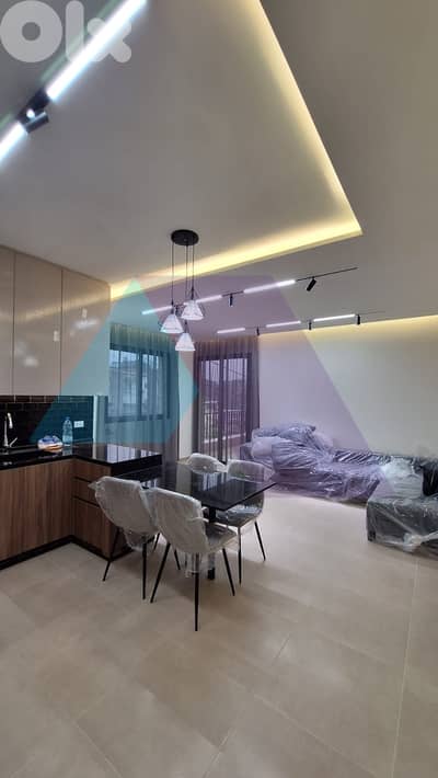 New furnished 2 bedroom apartment+terrace 4rent in EL Atchane العطشانة