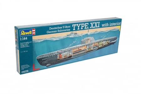 revell german submarine type xxl