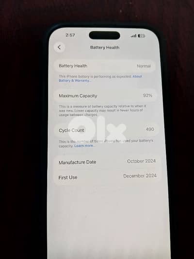 iphone 16 pro max like new 0 scratches no box