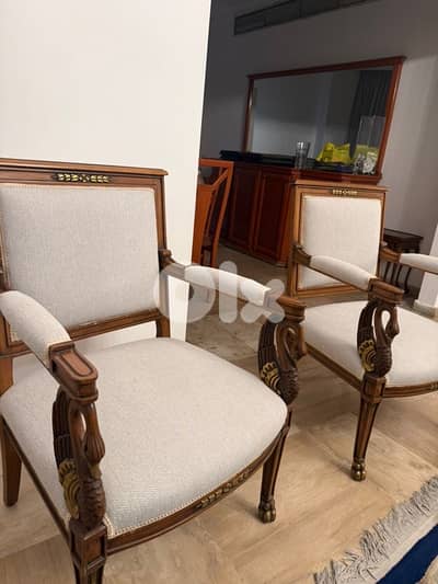 Furniture and paintings