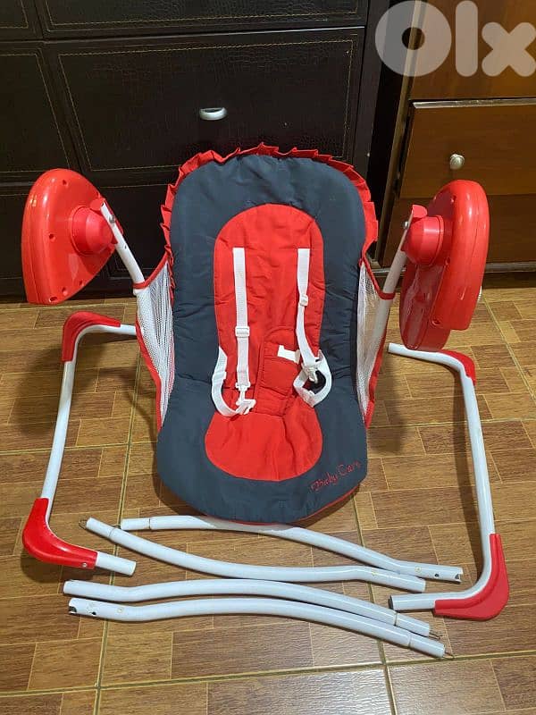 car seat and swing 1