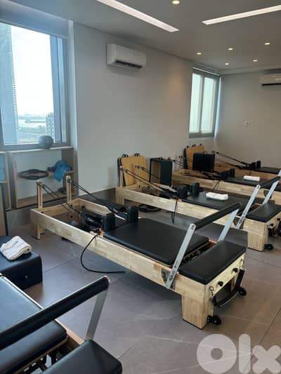 Barely used (2 months) Pilates reformer beds