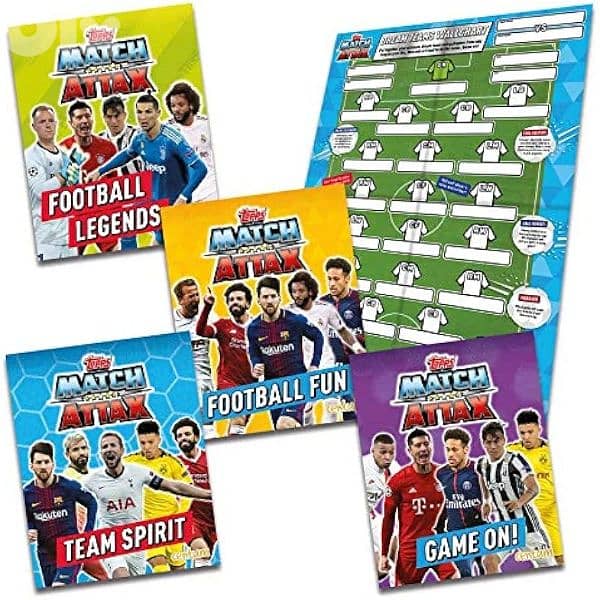 match attax tin of books 1