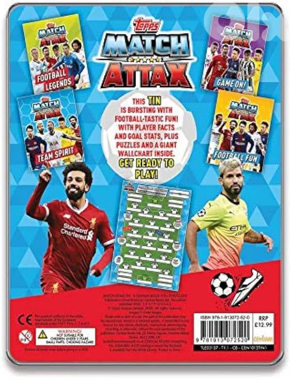 match attax tin of books 2