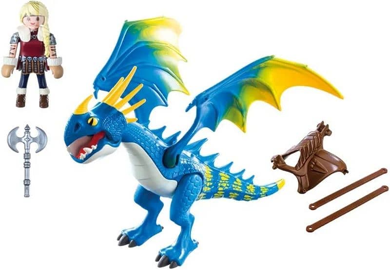 playmobile dragon astrid & stormfly 1