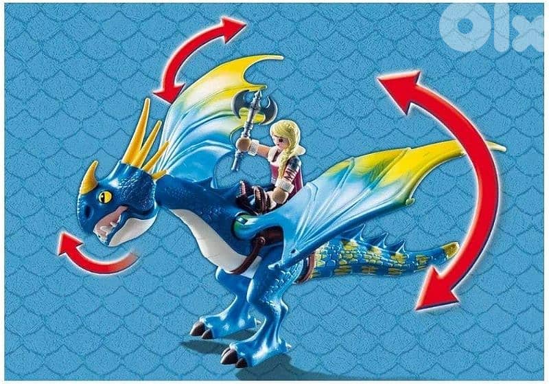 playmobile dragon astrid & stormfly 2