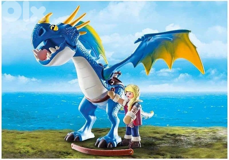 playmobile dragon astrid & stormfly 4