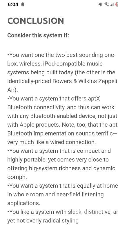 Nad Bluetooth speaker wired 2
