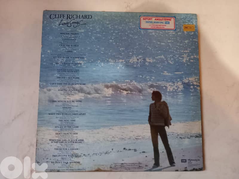 Cliff Richard – Love Songs Vinyl, LP, Compilation 1