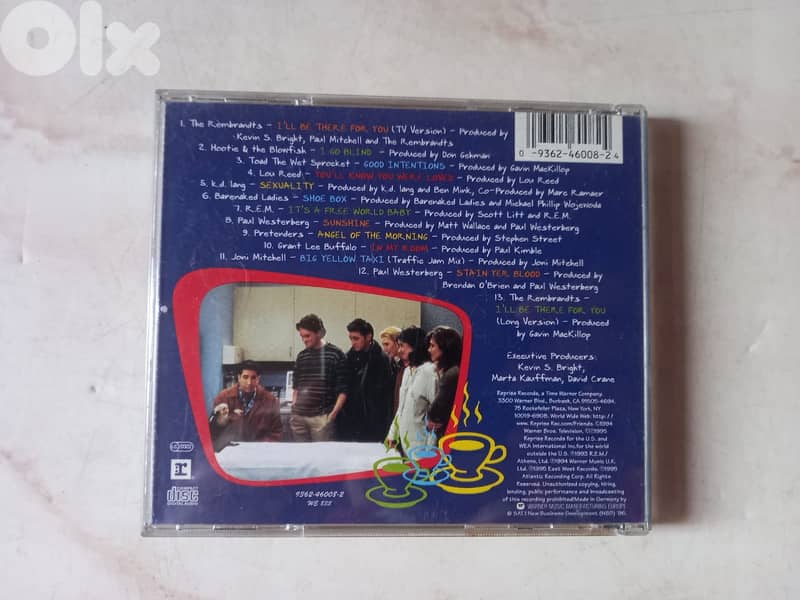 FRIENDS Soundtrack CD 1