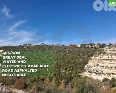 Land for Sale in Batroun – Jrebta/جربتا – البترون ! REF#DC131834 !