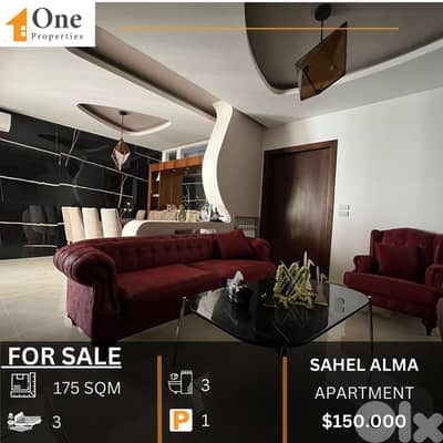 APARTMENT FOR SALE IN SAHEL ALMA