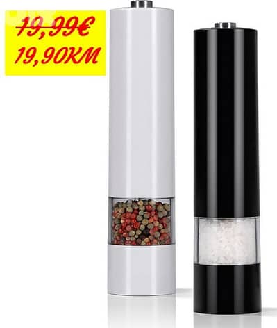 cook o'fino salt & spice grinder (black sold)