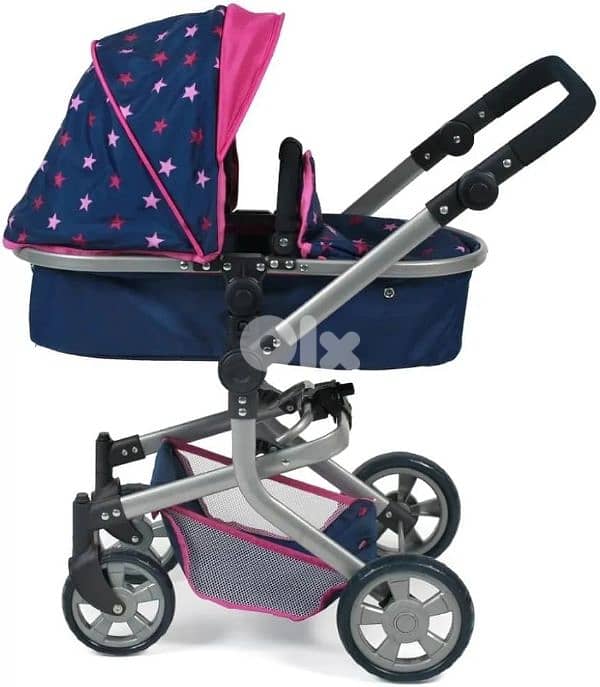 bayer chic 2000 2 in 1 doll stroller foldable 3