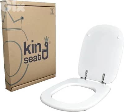 king seat wooden toilet seat (made in italy)